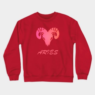 ARIES Horoscope Zodiac Crewneck Sweatshirt